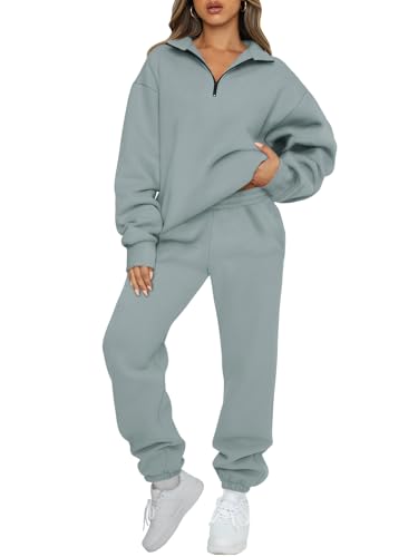 Image of AUTOMET Women's Sweatsuits 2 Piece Outfits Lounge Sets