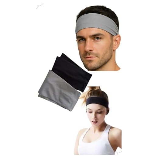 4 Faixas Headband Anti Suor Cabelo Testa Esporte Corrida