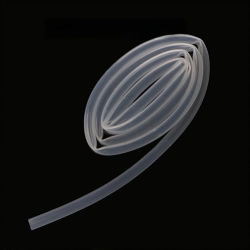 QERPON 6mm x 8mm OD Food Grade Silicone Tube Pipe 1m