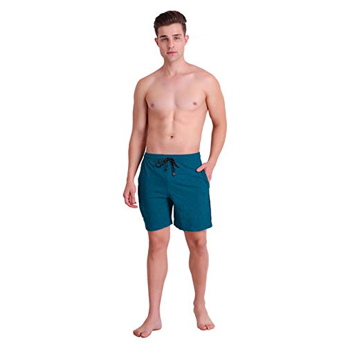 Image of T.T. Cotton Blend Shorts for Men | Regular Fit | Elasticated & Zipper | 2 Sided Pockets & 1 Back Pocket | Solid | Above Knee Length Bermuda Short | Ideal for Casual Outings