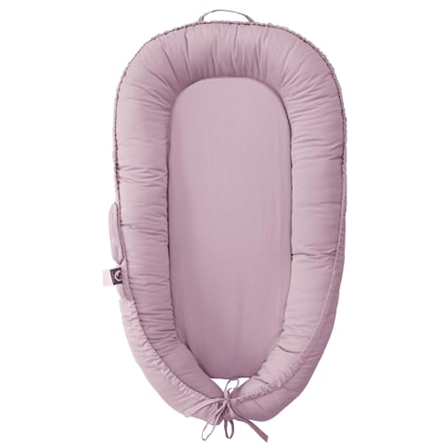 CooCooBaby Infant Lounger & Baby Nest, 0-12 Months, Cotton