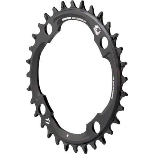 In alluminio Sram X-SYNC 2 94 Bcd Alum Eagle Light Poweemtb, Corona Unisex Adulto, Nero, 30t