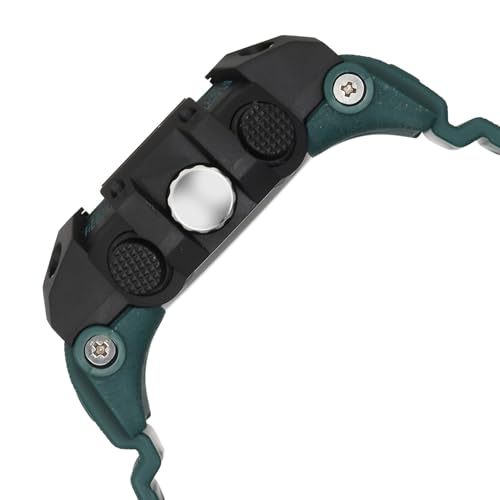 Image of Fastrack StreetStyle 6.0 with Analog Digital Green Dial Green Polyether Strap Watch for Men - 38134PP03W