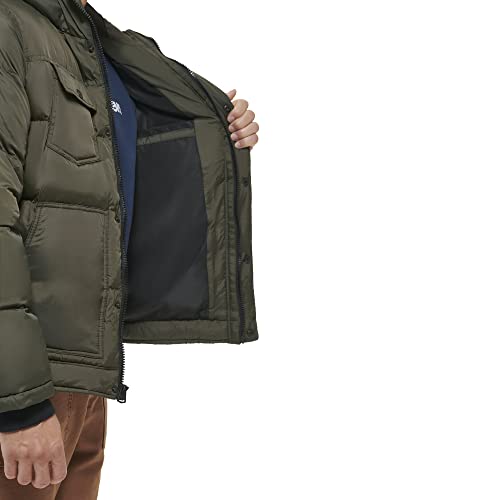 Image of Levi's Men's Performance Hooded Puffer Trucker Jacket (Regular & Big & Tall Sizes)
