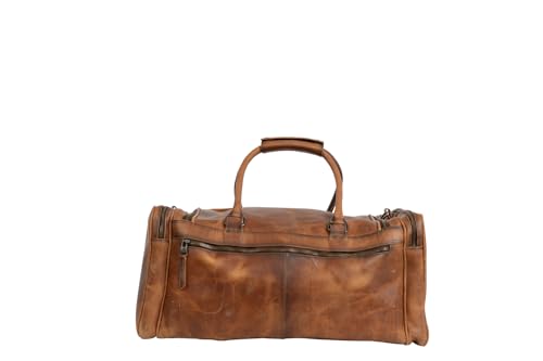StS Ranchwear Western Duffel Bag Mens Tucson Leather Brown STS316742