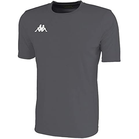 Kappa Camiseta Rovigo Manga Corta Gris Cover