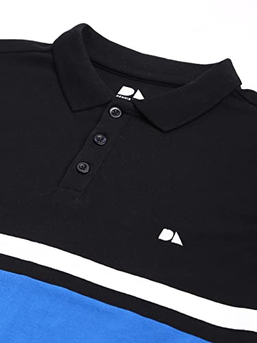 Image of Dennis Lingo Men's Cotton Solid Slim Fit T-Shirt