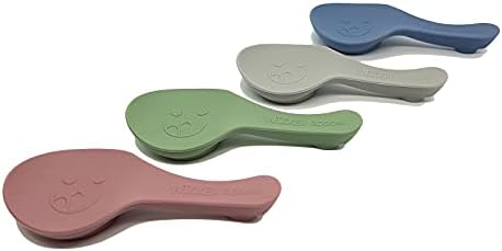 Silicone Chopsticks Rest Spoon Stand Fork and Knife Holder Set of 4