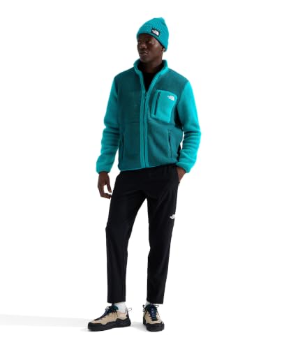 Image of THE NORTH FACE Men's Yumiori Full Zip Jacket | Lightweight Fleece Coat With Embroidered Logo, Zip Pockets