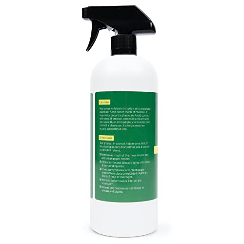 Image of | Pet Enzymatic Stain & Odor Eliminator for Strong Odors Around the Home - Carpet Cleaner for Dog & Cat Urine - 32oz Spray (Pack of 2)