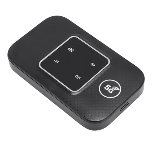 Image of Generic 4G LTE Mobile WiFi Hotspot Portable Router 150Mbps for Travel Wireless Internet Devices with SIM Card Slot 10 Users for Cell Phones,Laptops,Smart TVs 3000mAh ABS