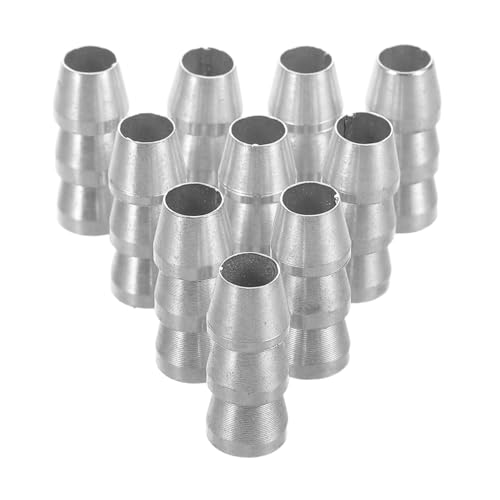 YARNOW 10pezzi Cunei Di Sicurezza Con Manico Rotondo Per Martelli e Asce Kit Di Rinforzo Per Lavori Di Spacco e Fissaggio Design Esteso Per Stabilità e Facilità Uso