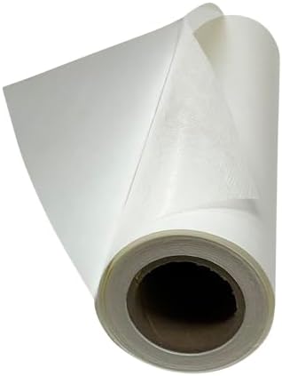Sticky Wash Away - Water Soluble Stabilizer 12” x 5 Yd, for Machine and Hand Embroidery, Quilting, Free Standing Lace, Bookmarks, etc. by H.B.I. Products
