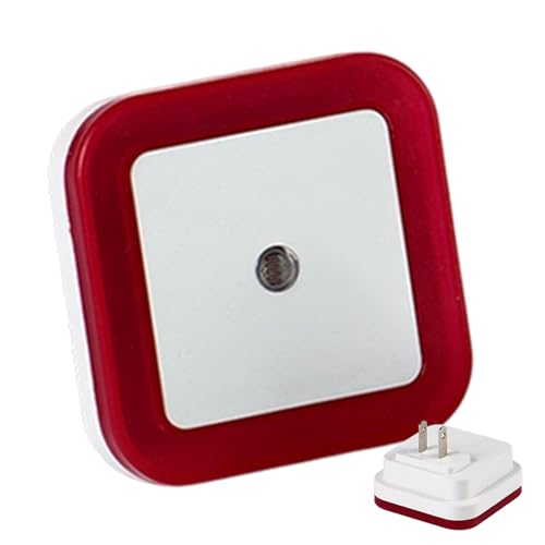 Gungtj Luz Nocturna para Baño,Luz Nocturna con Sensor de Crepúsculo a - Lámpara de Noche Enchufable - Para Adultos y Niños en Dormitorio, Baño, Pasillo, Entrada y Escalera