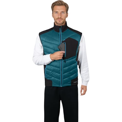 Chaleco softshell para hombre impermeable y resistente al viento con bolsillos 3