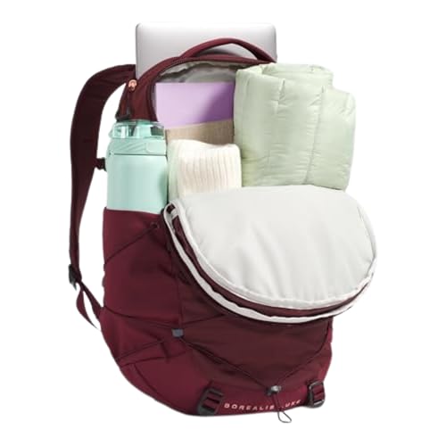 THE NORTH FACE Women's Borealis Luxe Commuter Laptop Backpack, Sumac/Burnt Coral Metallic, One Size4