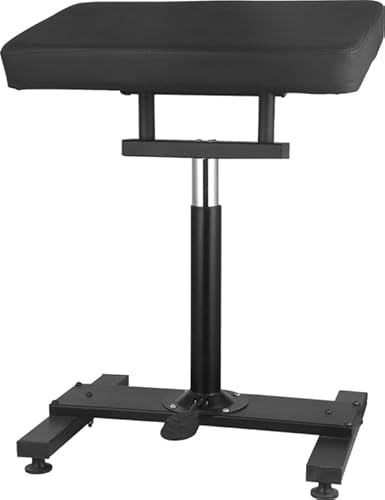 Bambooshoot Tattoo Armrest Stand, Tattoo Arm Rest with Non-Slip Base, 180°Rotating Panel Arm Rest for Tattooing, Hydraulic Height Adjustable Tattoo Arm Rest, Tattoo Furniture for Tattoo Supplies
