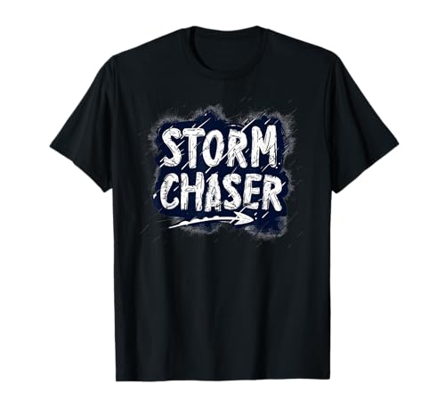 Bonito emblema Storm Chaser para amantes del habla Camiseta