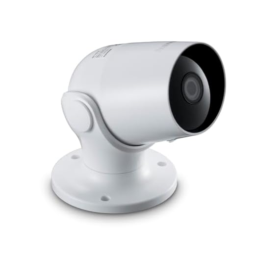 Hama Überwachungskamera WLAN (WLAN Kamera f. außen, Outdoor-Kamera mit Sprach- u. App-Steuerung, wetterfeste Außenkamera mit Bewegungsmelder, Nachtsicht, 2-Wege-Audio, Aufzeichnung, 1080p) weiß