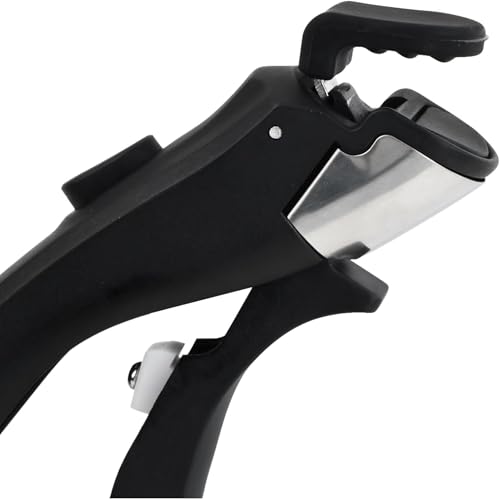 Image of Universal Detachable Pot Handle | Removable Cookware Handle for Pots & Pans | Heat Resistant Anti-Slip Clip Grip | Kitchen Hot Vessel Holder Replacement | Fits All Cookware-Black