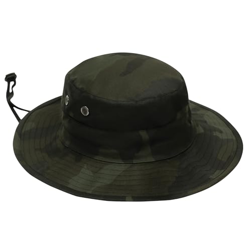 Chapeau bob réglable contre le vent et le soleil en taille unique