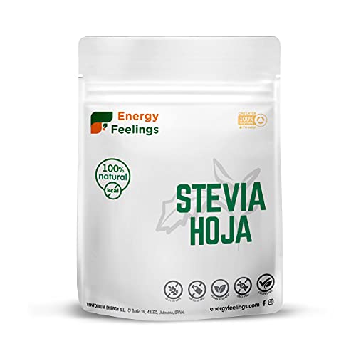 Energy Feelings Stevia Hoja | Edulcorante | 0% Kcal | 0% Azúcares | No Cariogénico | Apto Para Diabéticos, 250 Gramo - Imagen 3