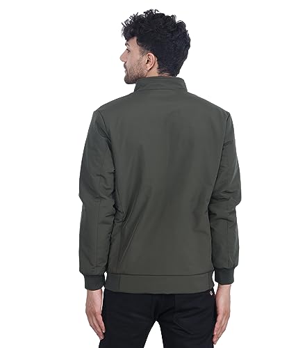 Veste bomber décontractée homme Dollar avec fermeture éclair robuste - 6