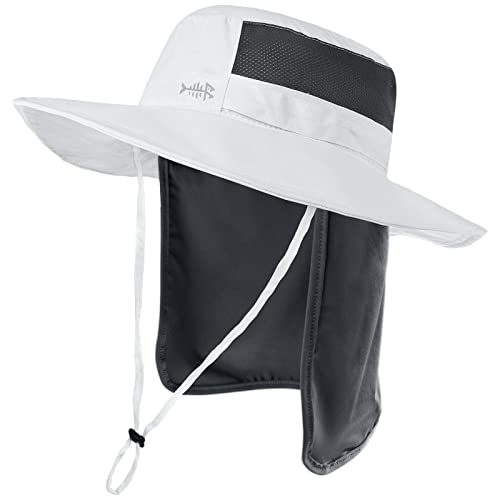 Image of BASSDASH UPF 50+ Sun Fishing Hat Water Resistant with Detachable Neck Flap