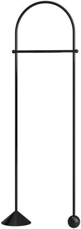 Hangers Floor-to-Ceiling Bedroom Hanging Clothes Shelf Living Room Hanging Bag Rack Household Clothes Rack(E)