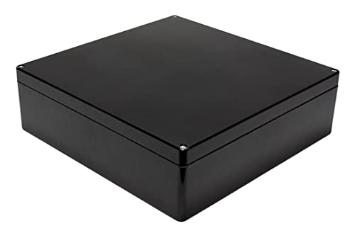 Boîtier noir 1590ZGRP253BK en fibre de verre PET pour fixation murale