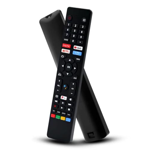 RM-C3250 Replacement JVC Remote Control for Smart 4K UHD LED TV with YouTu Netflix Prim Video & Google Play Buttons No Setup Required