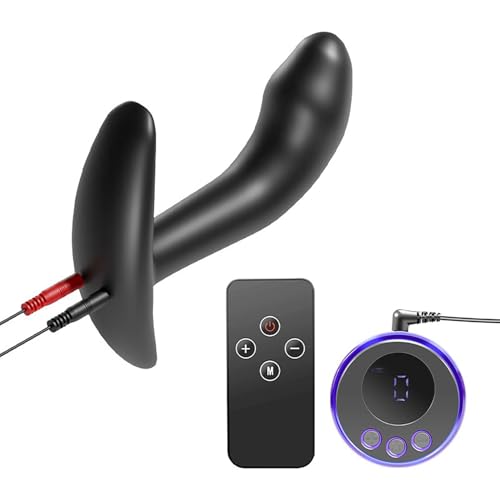 Masseur en silicone contre la fatigue corporelle avec télécommande et base ergonomique