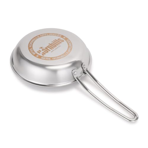 Image of HORNBILLS Tri-Ply Stainless Steel Fry Pan, 20 cm, 1.2 litres