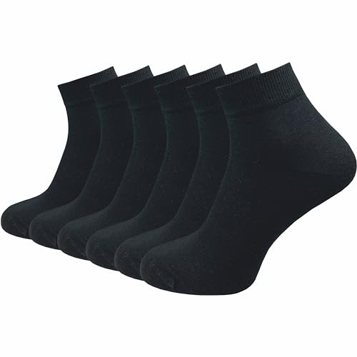 GAWILO Damen Quarter Socken aus 100{a1020bc7732b804a40ca6a1840d7d16936173e824726e3d5f45fe74980df5bd7} reiner Baumwolle (6 Paar | 10 Paar) | Füßlinge ohne drückende Naht über den Zehen (DE/NL/SE/PL, Numerisch, 35, 38, Regular, Regular, schwarz | 6 Paar) GAWILO Damen Quarter Socken aus 100{a1020bc7732b804a40ca6a1840d7d16936173e824726e3d5f45fe74980df5bd7} reiner Baumwolle (6 Paar | 10 Paar) | Füßlinge ohne drückende Naht über den Zehen (DE/NL/SE/PL, Numerisch, 35, 38, Regular, Regular, schwarz | 6 Paar)