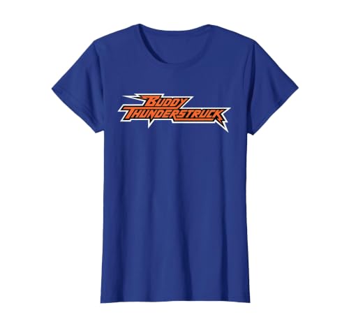 Buddy Thunderstruck T-Shirt, Women, Royal Blue, X-Small