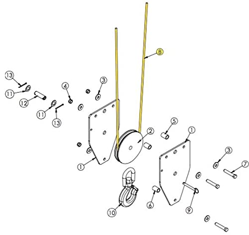 Stellar 9610, Wire Rope