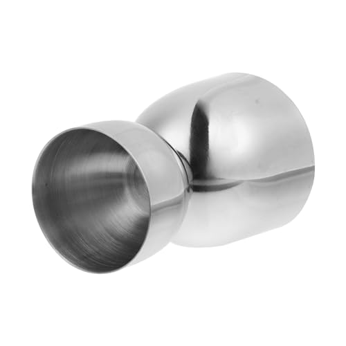 FUNOMOCYA Stainless Steel Measuring Cup Jigger Bar Tool Bell Shape Liquor Shot Cup Dishwasher Safe