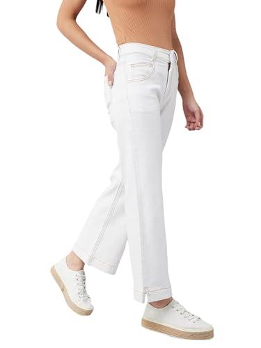Image of Dolce Crudo Women's High Waist Straight Fit Jeans