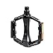 Aluminum Bike Pedals for Enhanced Cycling Performance, Black