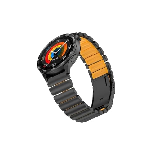 [LOKLNEYK] ɓKHuawei Watch GT6Pro /GT6 GT5/4 46mmɓK22mm`^^ohAAmazfit Watch Balance Active 2p(Black orange,For Huawei Ulti