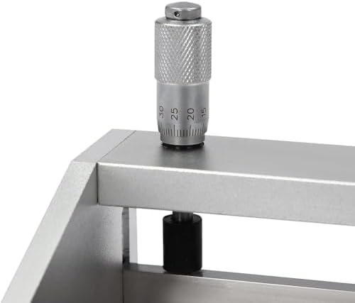 Adjustable Film Coater with Micrometer - Precision Wet Film Applicator for Printing & Paint, 0-3500μm Width, Ideal for Film Casting & Doctor Blade Applications (55mm)