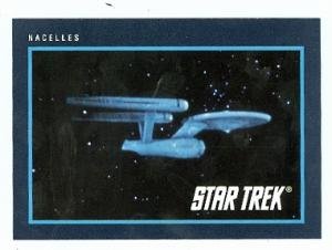Star Trek card #291 Nacelles USS Enterprise