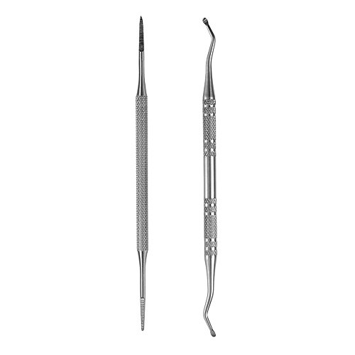 Bigwinner Ingrown uña del dedo del pie y levantador de doble cara Professional quirúrgico de acero inoxidable de ONEZERO