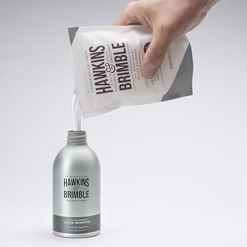 Hawkins & Brimble Beard Shampoo Eco Refillable 300ml - Image 3