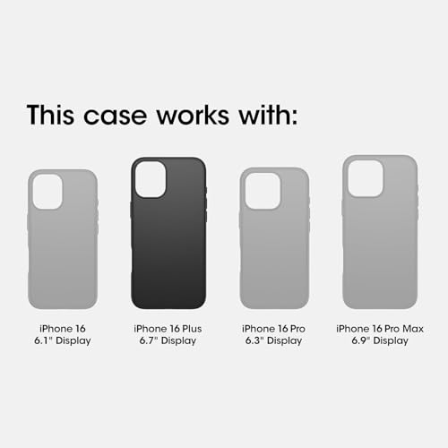 Image of OtterBox iPhone 16 Plus - Symmetry Series Slim MagSafe Case - Fairy Fuana | 3X Military Drop Protection - Slim - Shockproof - Pocket-Friendly - Raised Edges - Anchor Points - Non-Retail Packaging