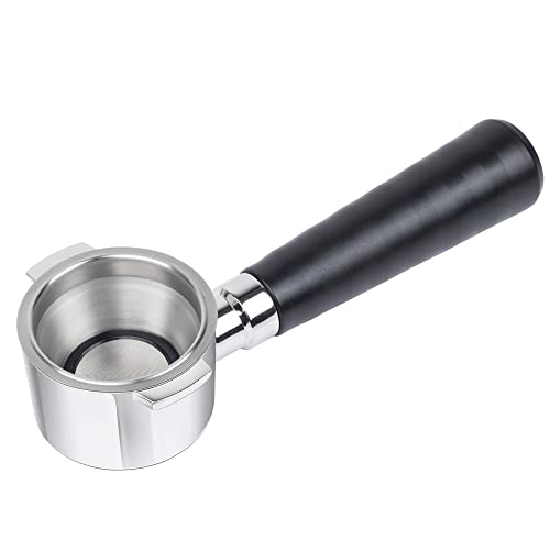 Stainless Steel 51mm 2 Ears Portafilter Filter Holder Replacement Compitable for ECP31.21 Coffee Machines, Detachable filter Holder Machine Coffee Machine Replacement Parts
