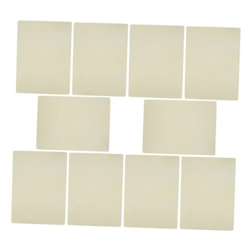 Beaupretty 10 Sheets Practice Skin Tattooing Supplies Embroidered Tools Synthetic Skin for Salon Use Fake Skin for Eyebrow Art