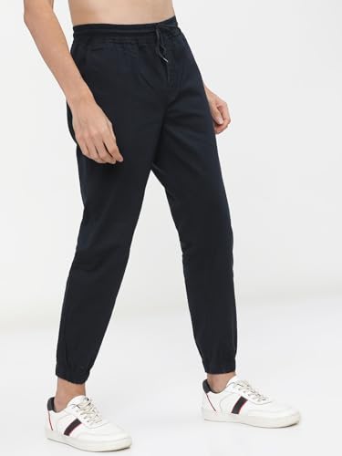 Image of Highlander Men's Cargo Jogger Trousers | Perfect for Casual Outings,Travel & Work Wear with Utility Pockets