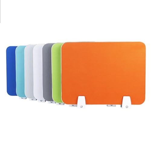 デスクトッププライバシー仕切りパネル、 デスクプライバシーディバイダーパネル、マルチカラー、複数サイズ(Green,40X80CM)