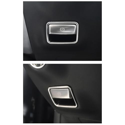 Cubierta de botón de freno de mano BMW X3 F25 accesorios coche panel de marchas 5 piezas 5